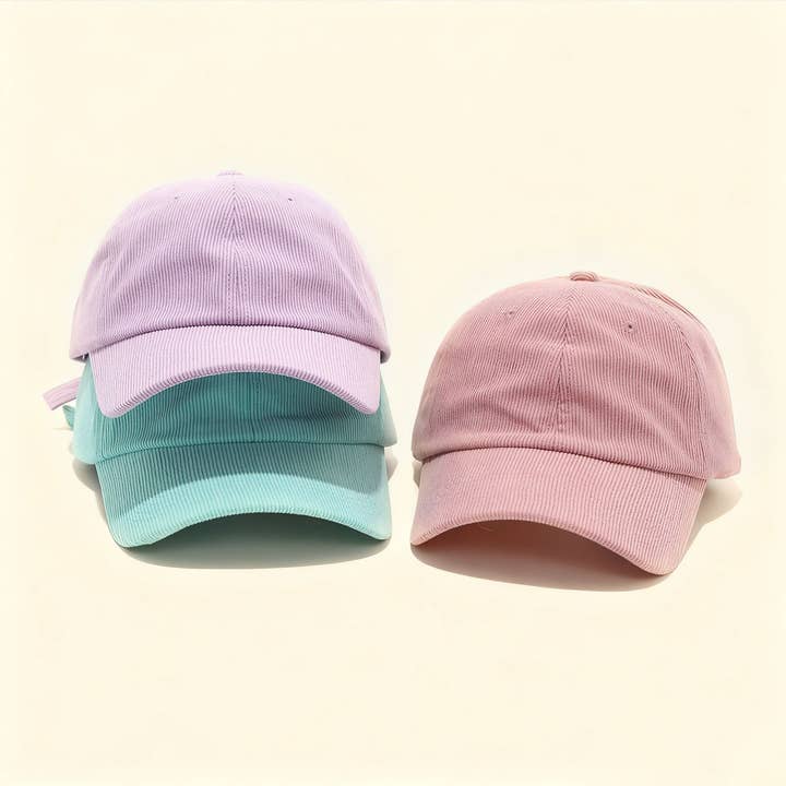 Solid Color Soft Top Baseball Cap Casual Hat_CWAH04727 for wholesale by ACCITY