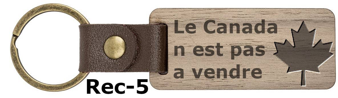 Imagine Imports - Wholesale Keychain - Unisex - Canada is not for sale keychain6