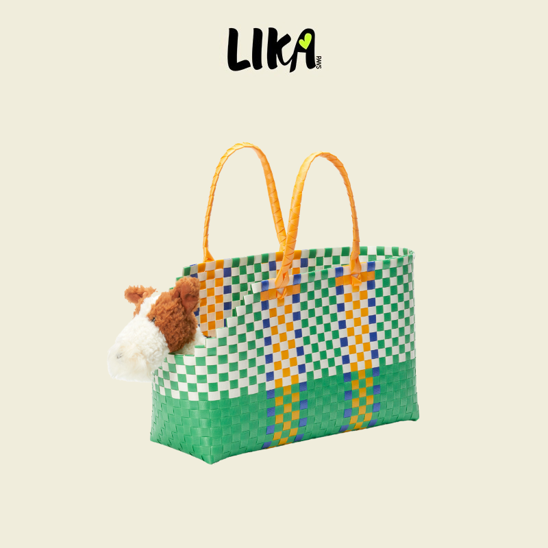 Likapaws / Heinemann Trading GbR - Wholesale Pet Carrier - Cat/Dog - Lightweight Summer Pet Carrier Green2