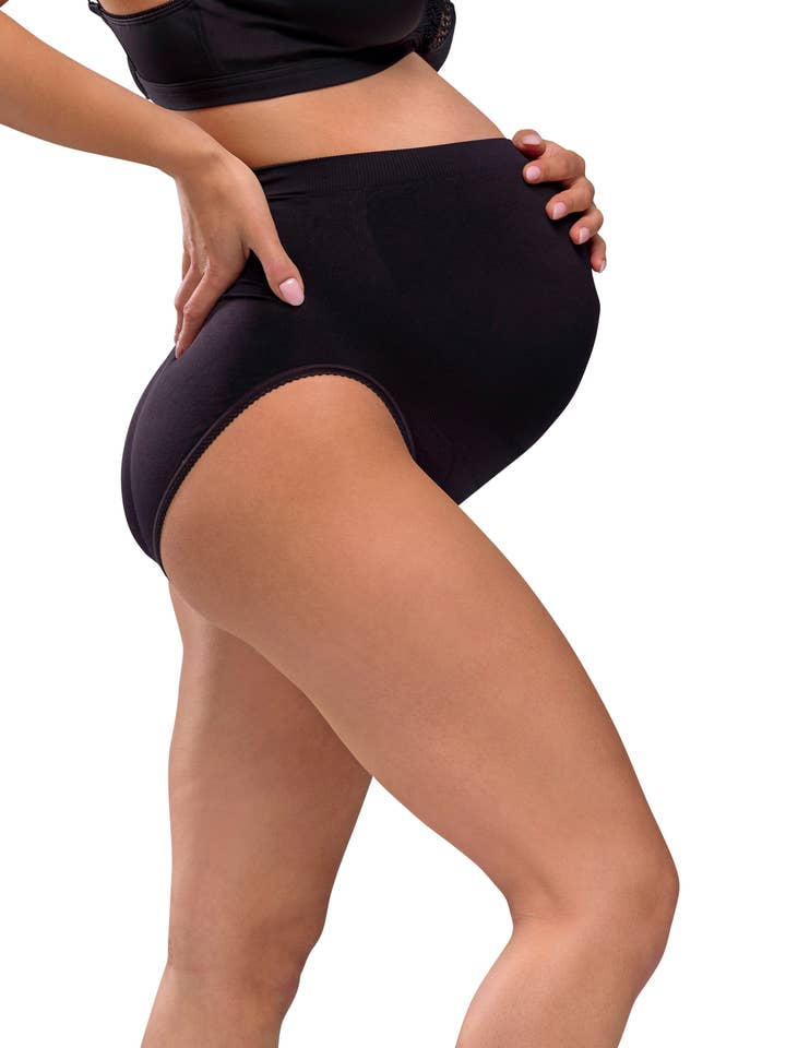 Maternity Support Panty (Black) for wholesale by Carriwell
