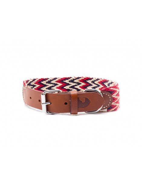 Buddys dogwear - Venta al por mayor Collar - Perros - Collar para perro rojo peruano0