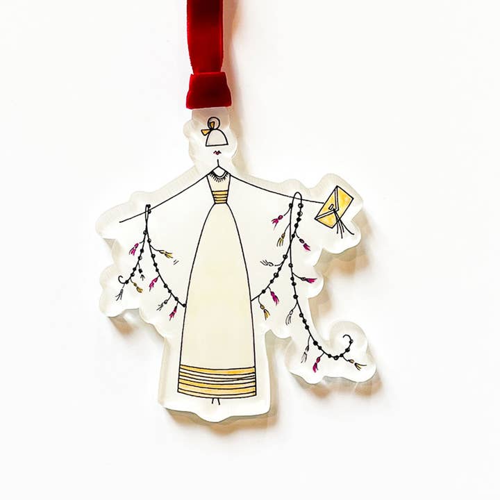 "NEW YOU" Acrylic Ornament for wholesale by LO in LONDONĀ®