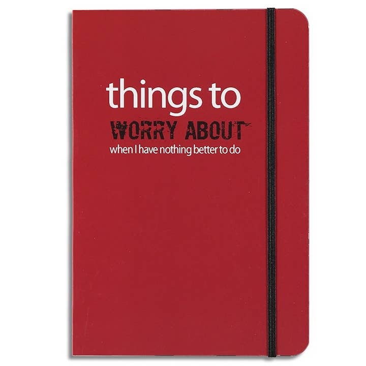 cose di cui preoccuparsi - taccuino a righe per la vendita all'ingrosso da parte di Two Little Boys