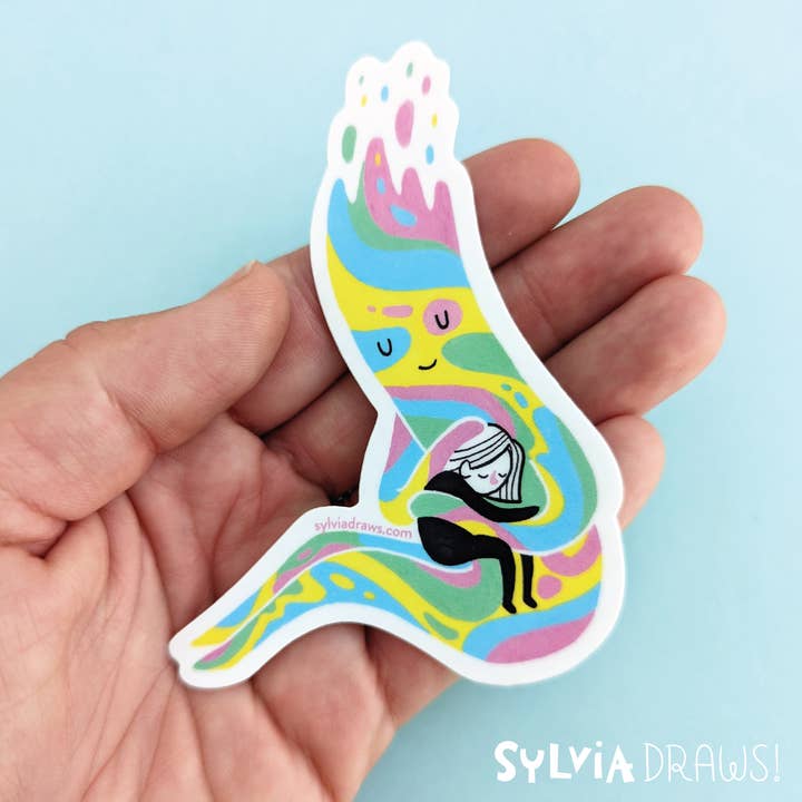 Creative Spirit Sticker for wholesale by Sylvia Draws