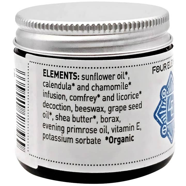 Four Elements Organic Herbals - Vente Crème/baume/pommade cicatrisante - Regarde, No X Ma ! Crème apaisante pour la peau - 2 oz2