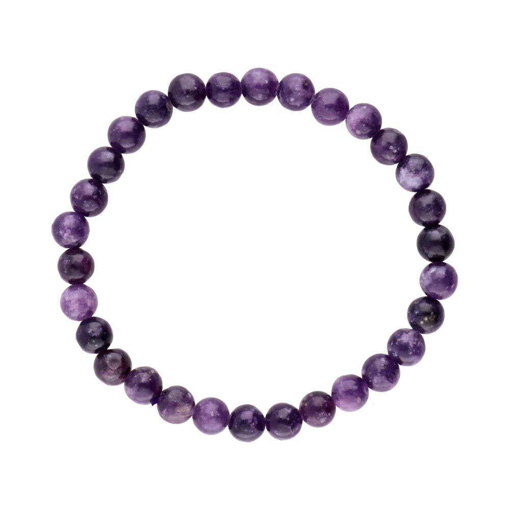 Vives de la Cortada S.L - Wholesale Beaded Bracelet - 6mm lepidolite bracelet1