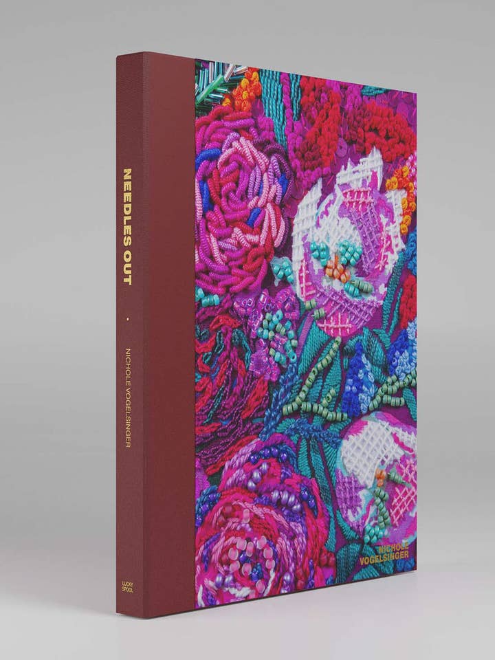 Needles Out: BOHO Embroidery: Mixed Media Techniques for wholesale by Abrams