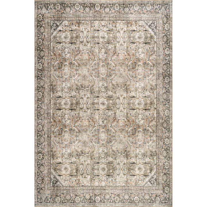 nuLOOM - Vente Tapis - Collection Hillstone Tapis de Zone Médaillon Vintage Traditionnel Deka19