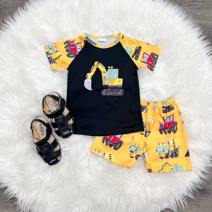 Two Cute Boutique LLC – wholesale Top & short set – Kids – Build Em’ Set