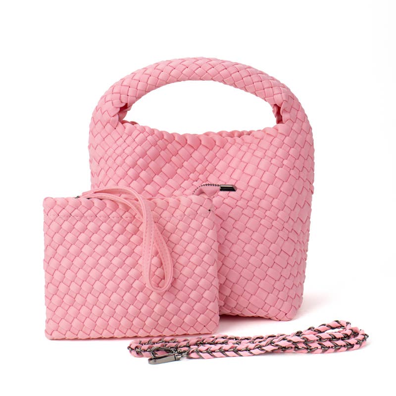 Babs + Birdie – wholesale Axelväska - Dam – The Chloe | Liten vävd crossbody-väska 16