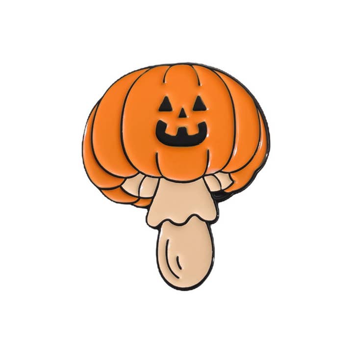 Magia Design - Wholesale Lapel Pin/Button - Spooky Mushroom Pin12