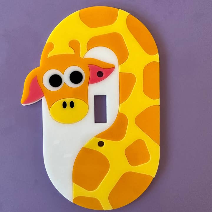Giraffe Light Switch plaatafdekking voor wholesale door Whimsy Makers