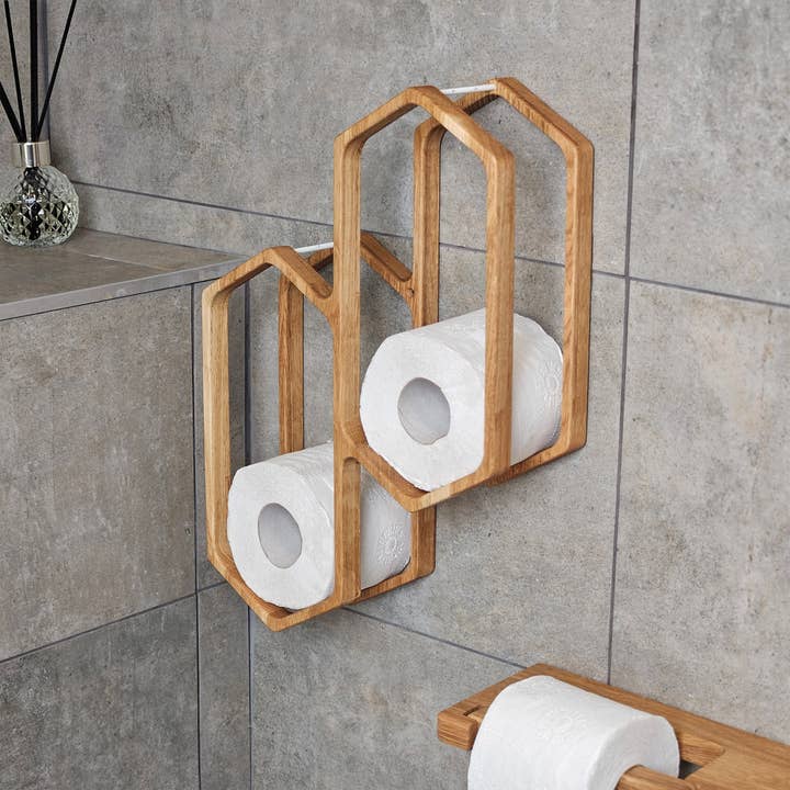 PromiDesign - Wholesale Toilet Paper Holder - Wall-Mounted Toilet Paper Holder for Bathroom Storage7