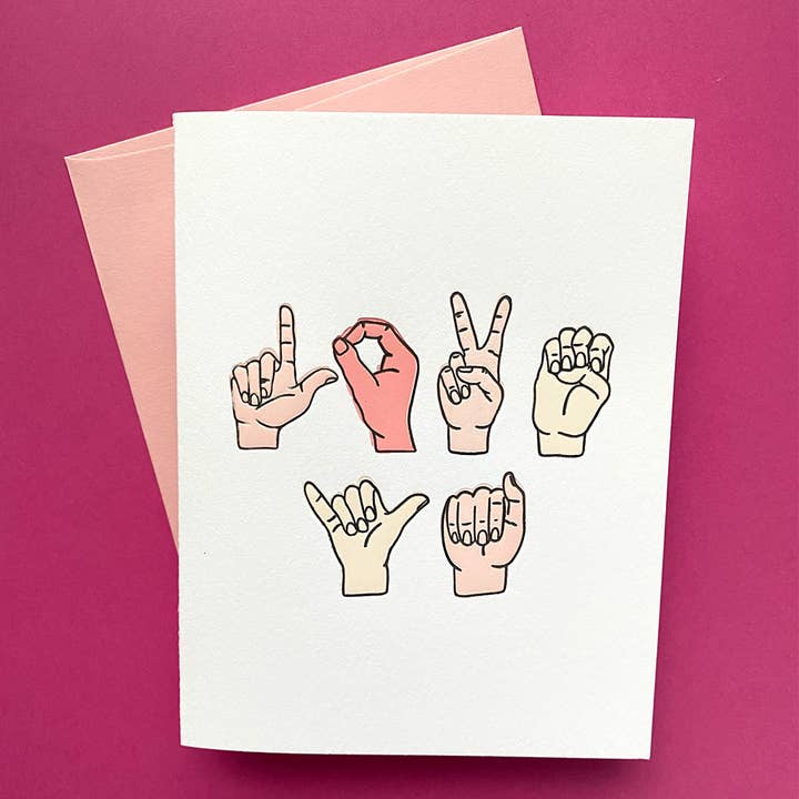 Stack Paper Press - Wholesale Valentine's Day Card - Love Ya Valentine's Day Card1