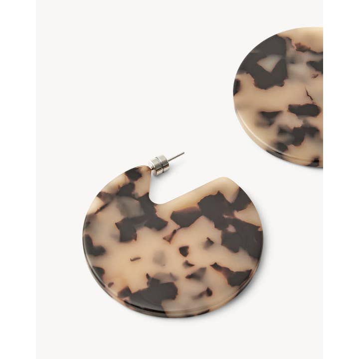 MACHETE - Wholesale Dangle Earrings - Clare Earrings in Blonde Tortoise1