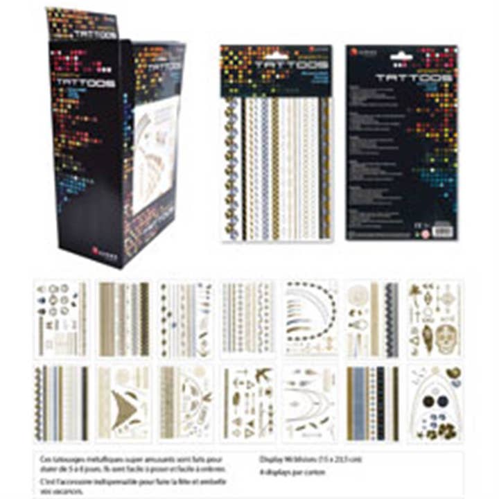 Party Tattoos 15 x 23.5cm for wholesale by TSJJ