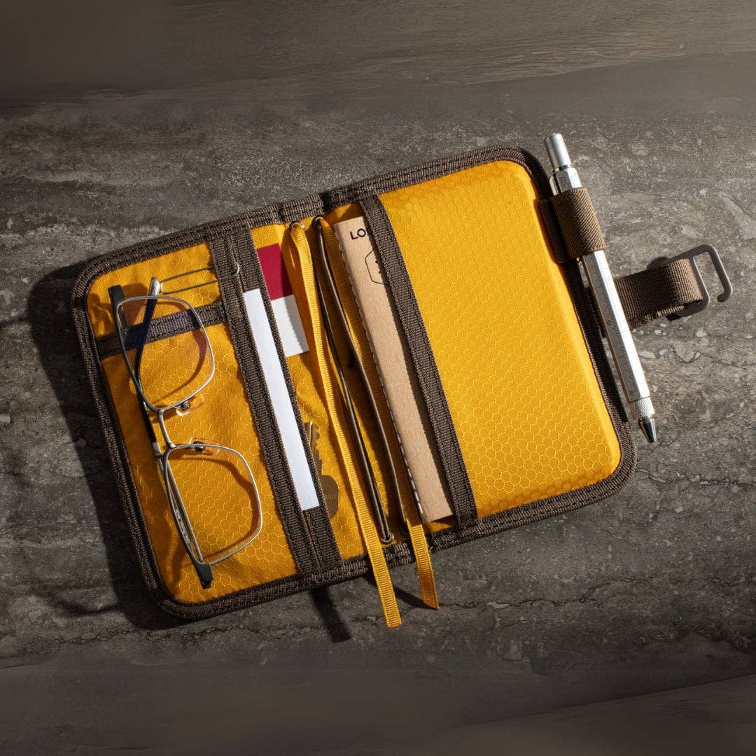 LOCHBY - Vendita all'ingrosso Diari/agende - Mini diario da campo compatto con sistema elastico per 4 taccuini6