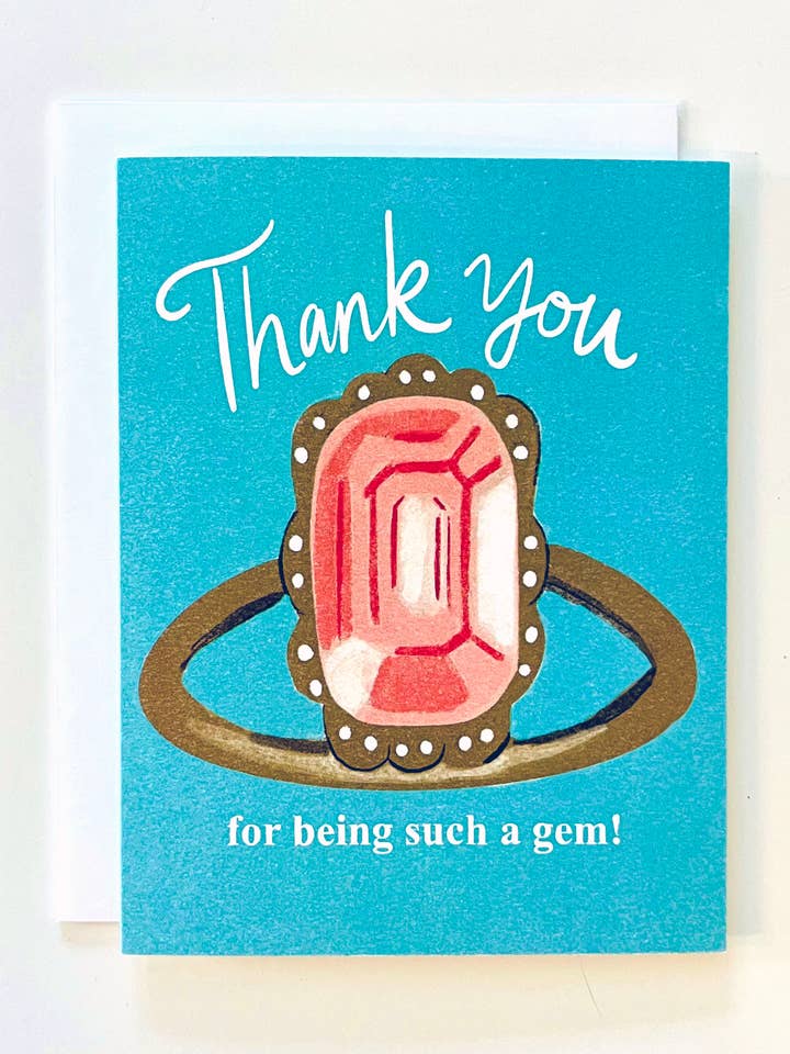 Sådan en perle takkort for engroshandel hos Little Desk Drawer