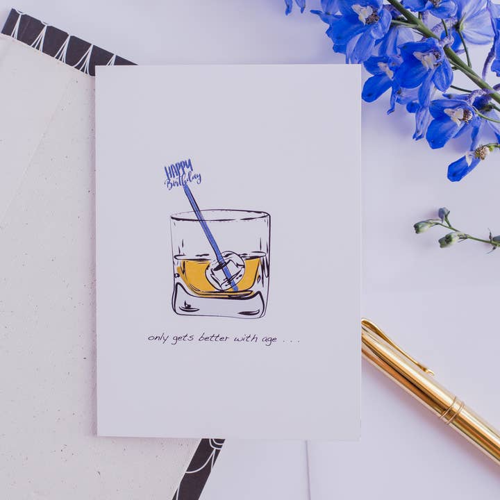 Jaybee Design - Wholesale Birthday Card - Only Gets Better With Age - Greeting Card1