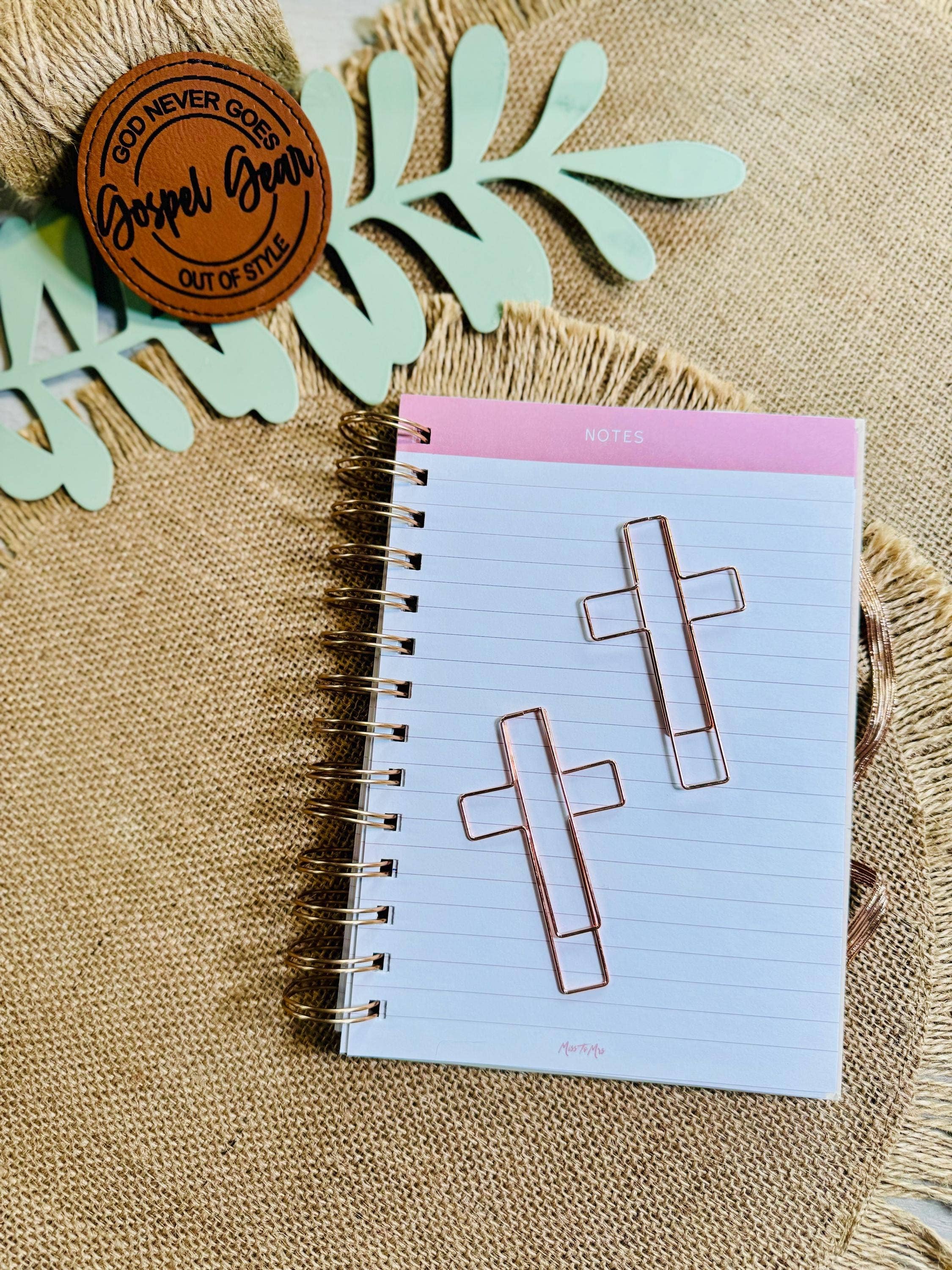 Gospel Gear Co - Wholesale Bookmark - Jumbo Cross Bookmark Paperclips1