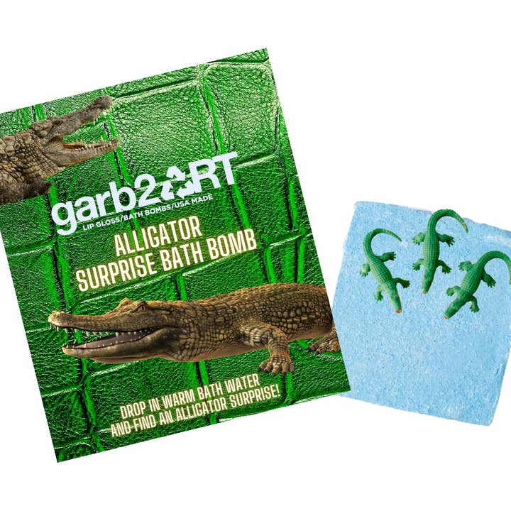 Surprise Bath Bomb | Alligator for wholesale by garb2ART
