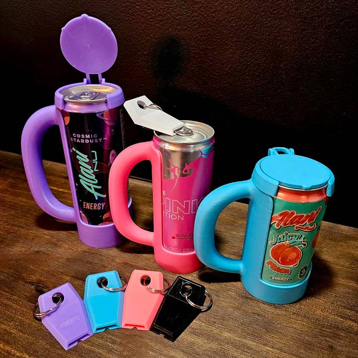 BD Lasers INC. - Wholesale Drink Huggers & Koozies - Slim Can Holder, Redbull Holder,Alani Nu holder, Soda Holder