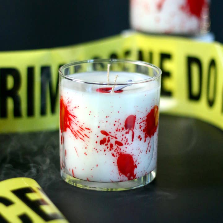 Clay House Candles - Wholesale Jar/Filled Candle - True Crime and Chill Container Candle1