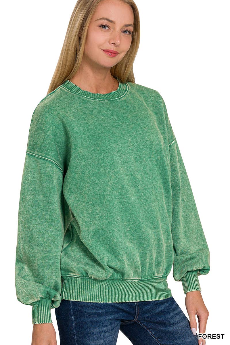 42POPS – Sweatshirt - Mulher por atacado – ',.._ Sweatshirt de Lã Polar Snow Wash15