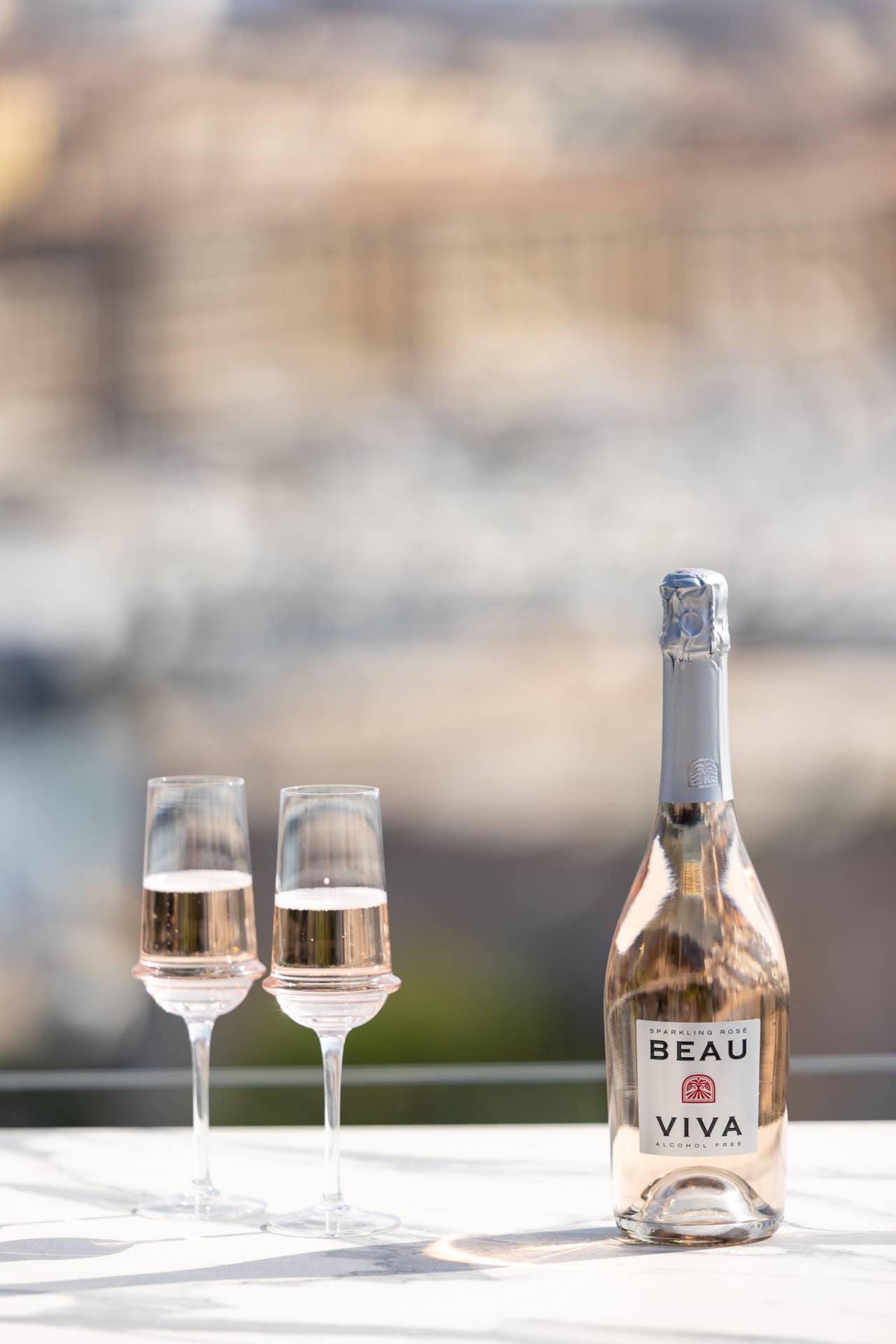 The Zero Proof - Wholesale Non-Alcoholic Spirits/Wine/Beer - BEAU VIVA 0.0% Sparkling Rose Non-Alcoholic Wine1