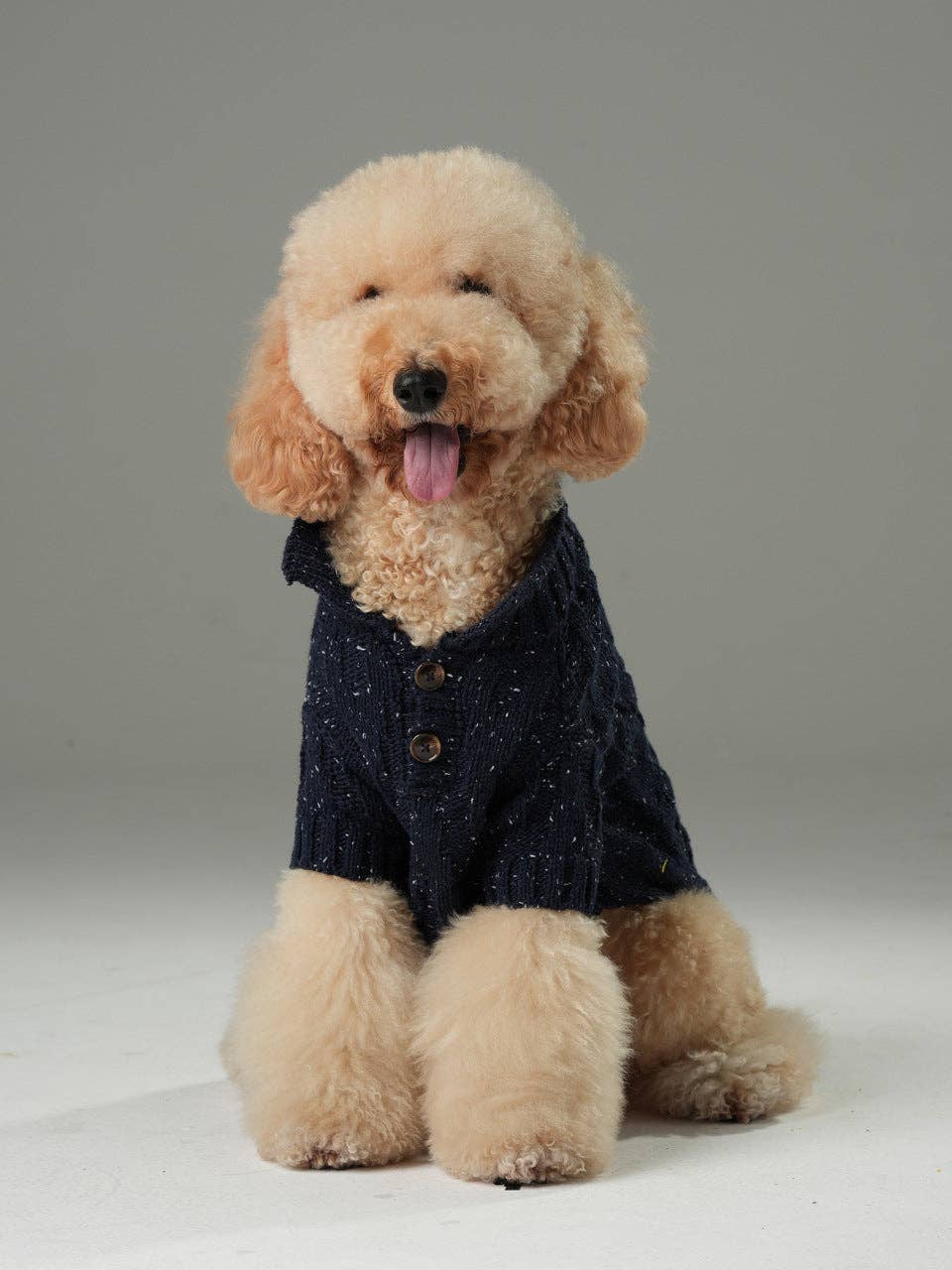 PEHOM - Wholesale Pet Sweater - Dog - GLACIER PET SWEATER - NAVY
