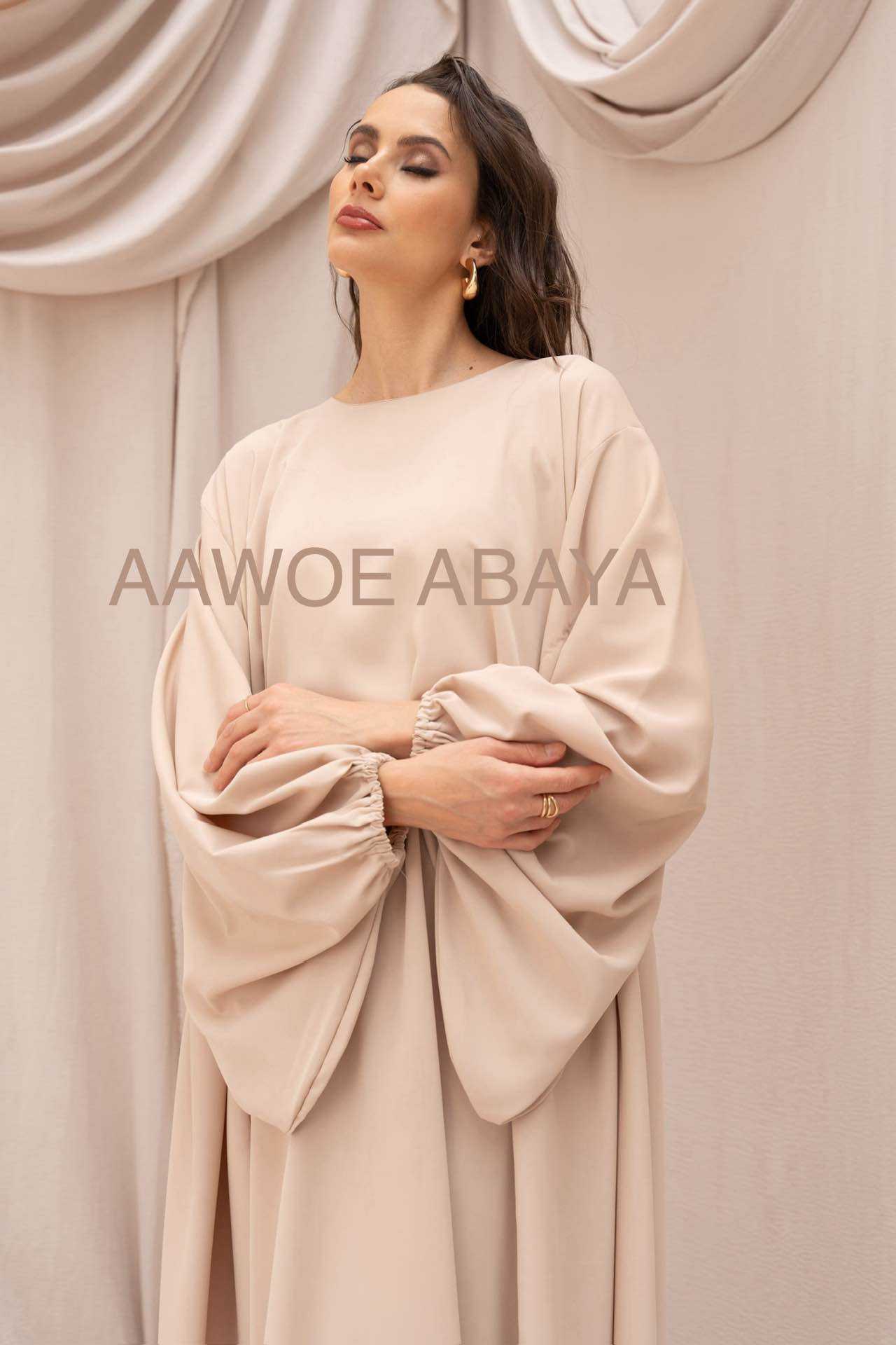 Aawoe Abaya - Wholesale Dress - Women's - Elegant Abaya Dress - 2466-ROB30
