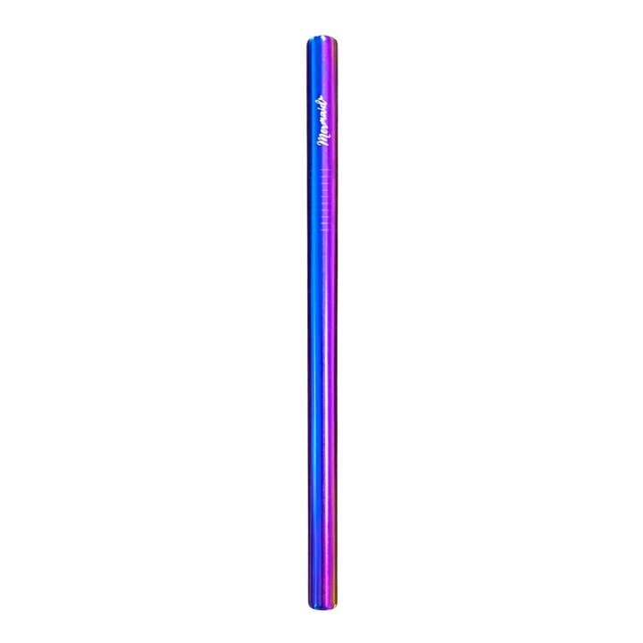 Mermaid Straw - Wholesale Drinking Straw - 12mm Stainless Steel Straws | 8.5in, 10.5in, 12.5in
