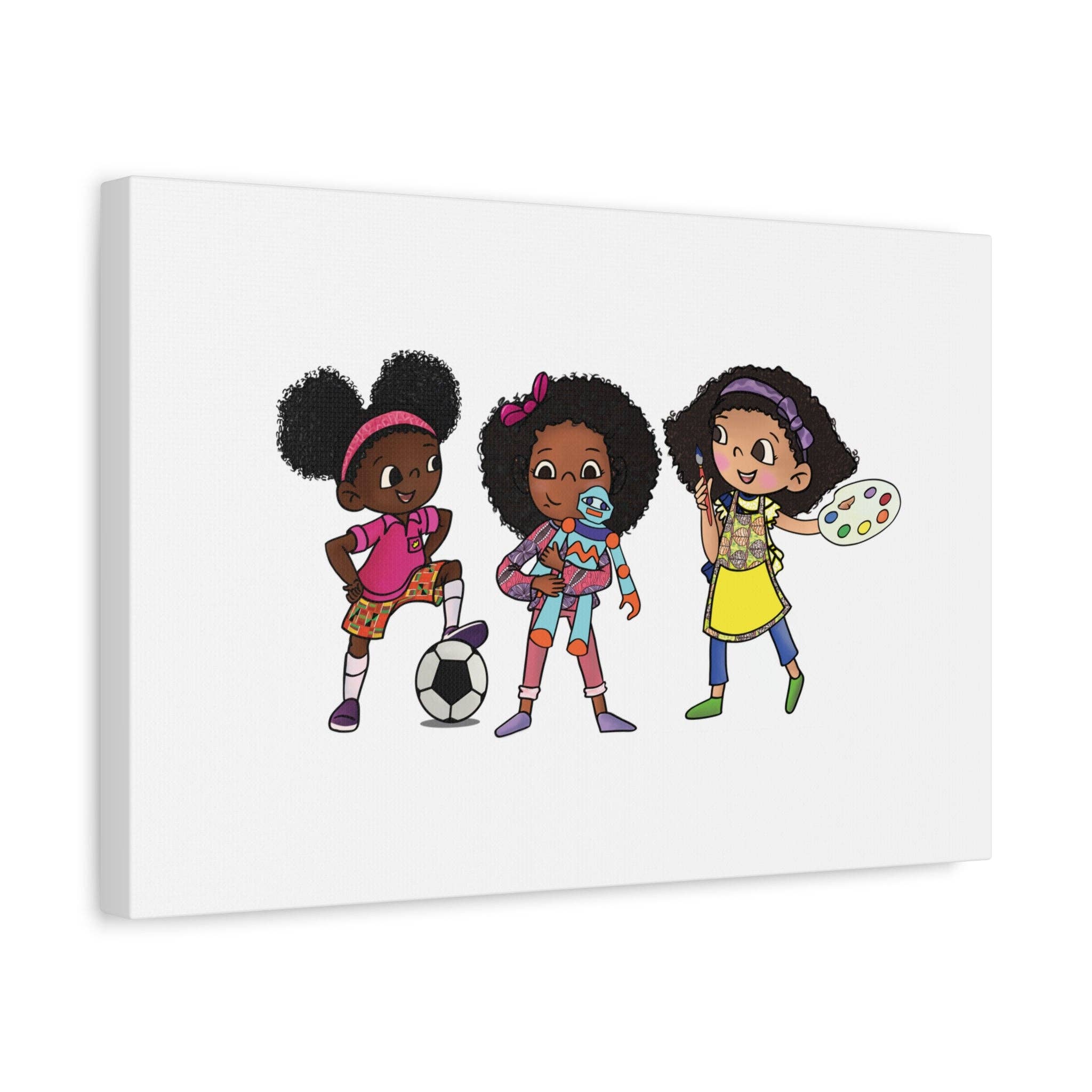 Ikuzi Dolls - Wholesale Art Print - Kids & Baby - Kids' Canvas Wall Art - Playful Characters for Creative Spaces72