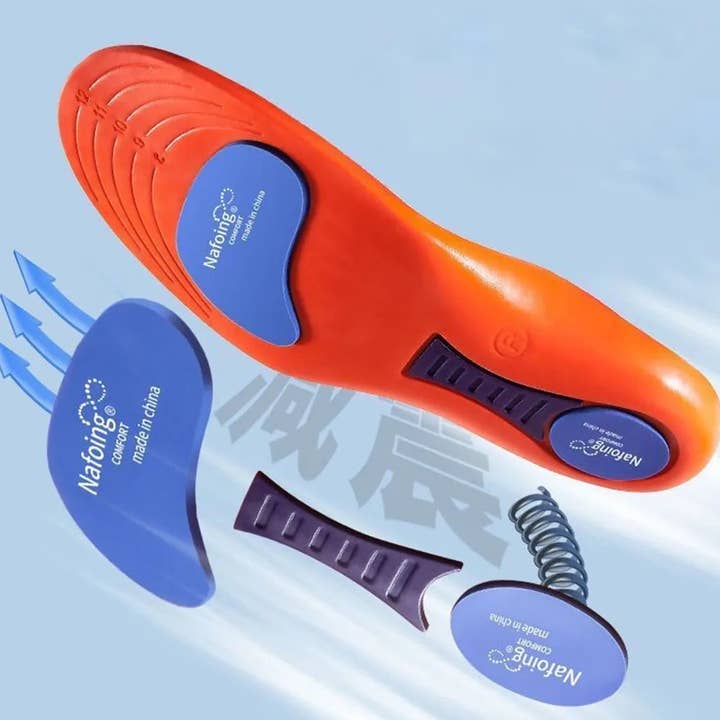 Rouge Semelles Orthopédiques Sportives FitVille en vente sur Faire2