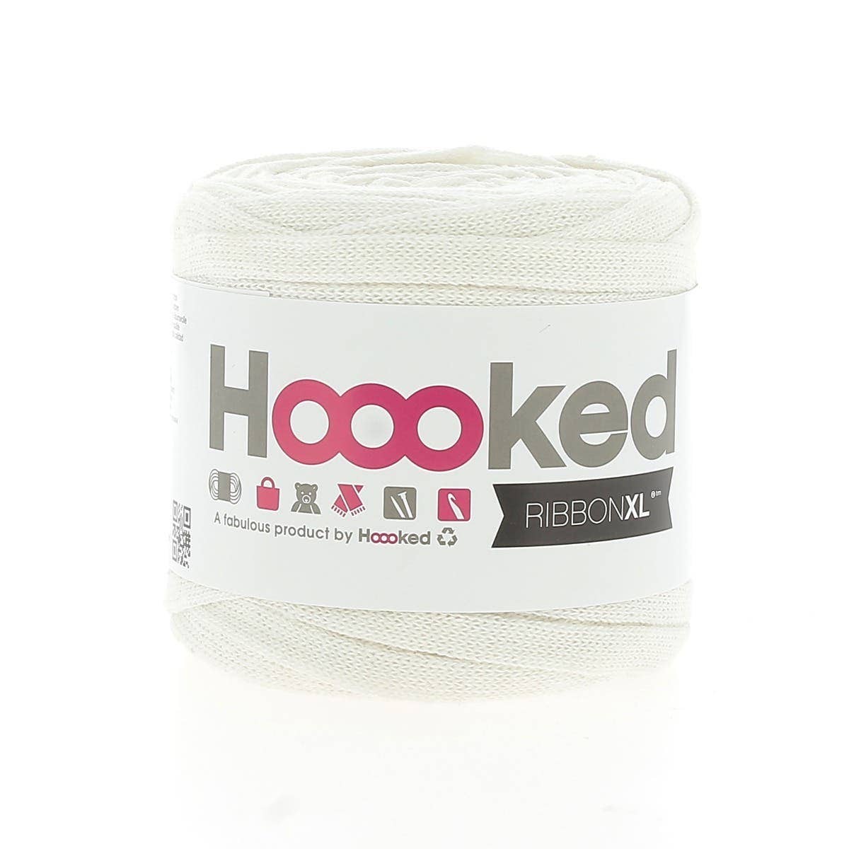 Hoooked Yarns - Vendita all'ingrosso Lana - Filo di tessuto riciclato Ribbon XL 125 g30