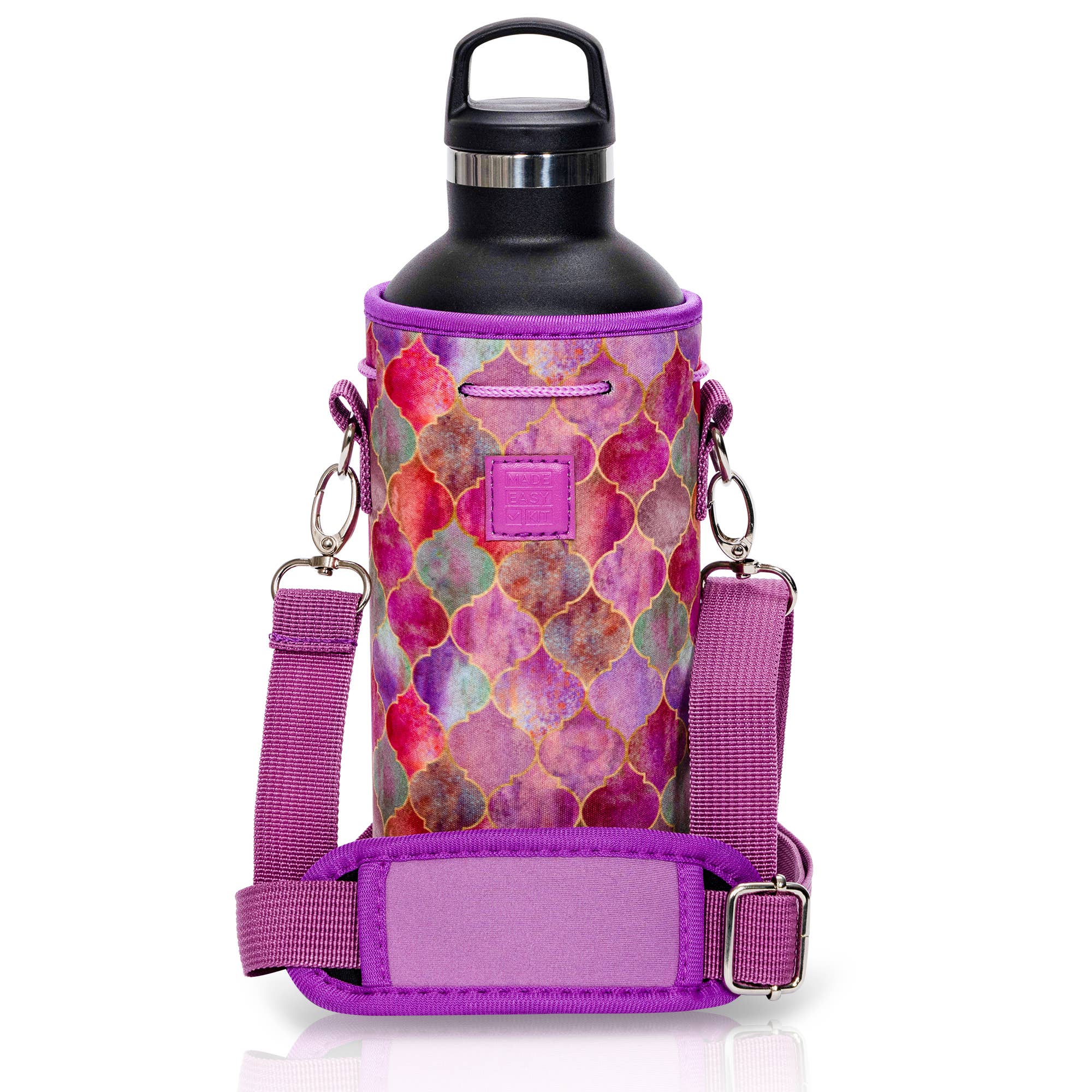 MADE EASY KIT - Wholesale Flessenrek/houder - Made Easy Kit neopreen waterfleshouder met verstelbare schouderband89
