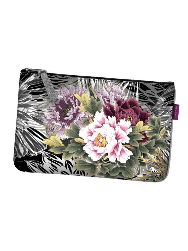 Ikebana Bertoni Pocket Line Grey Felt Clutch for wholesale by IngrossoBertoni by INCI Srl