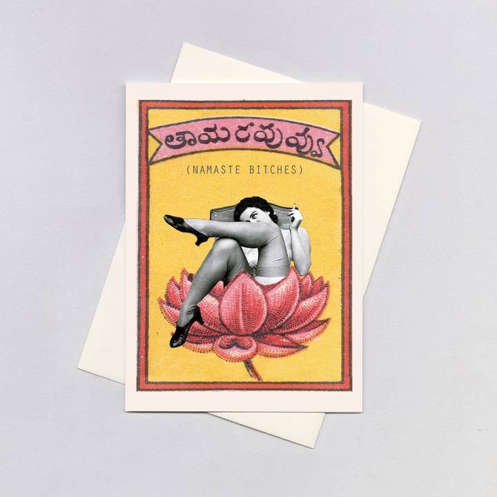 Namaste - Friendship Card for wholesale by Laughing Elephant