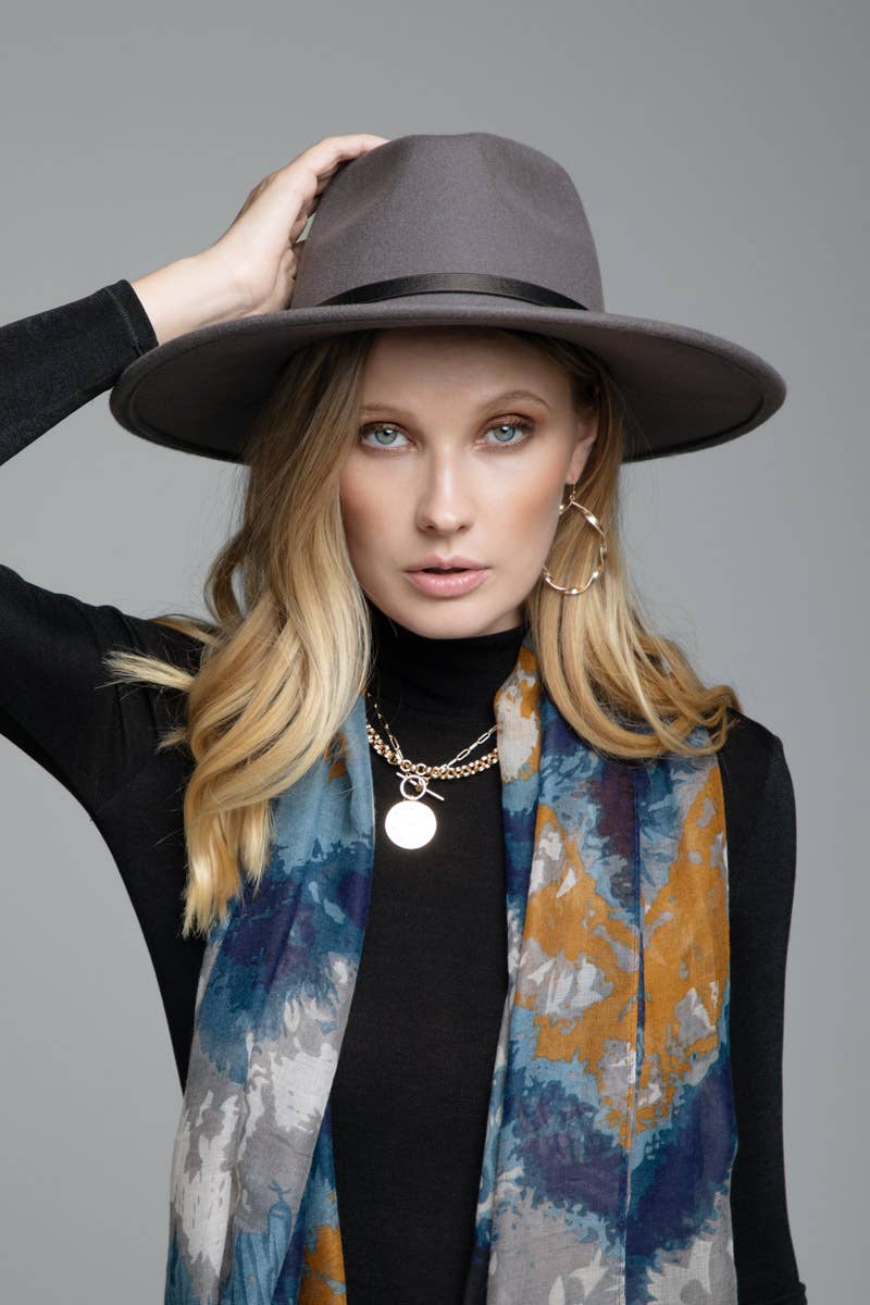 Urbanista - Wholesale Fedora - Women's - 100% Wool Leather Trim Panama Hat10