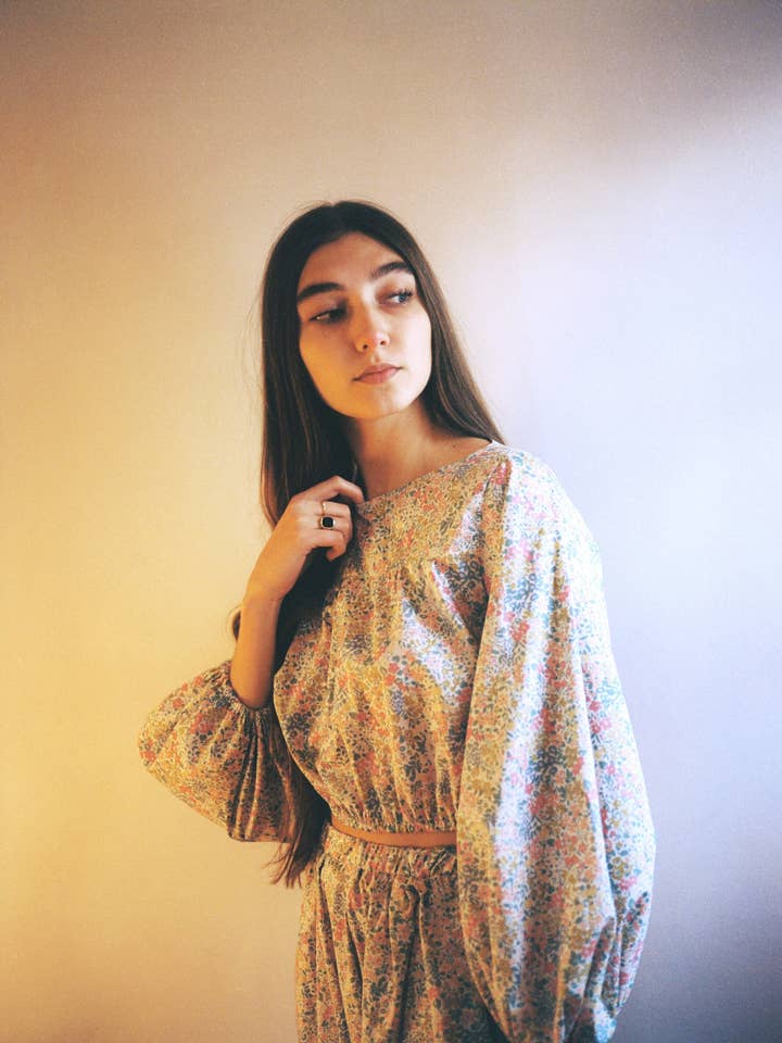 Esme Blouse - Liberty of London for wholesale by Emma Rothkopf