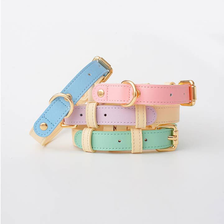 Cheerhunting - Wholesale Pet Collar - Dog - Loofie - Colorful Leather Dog Collar1