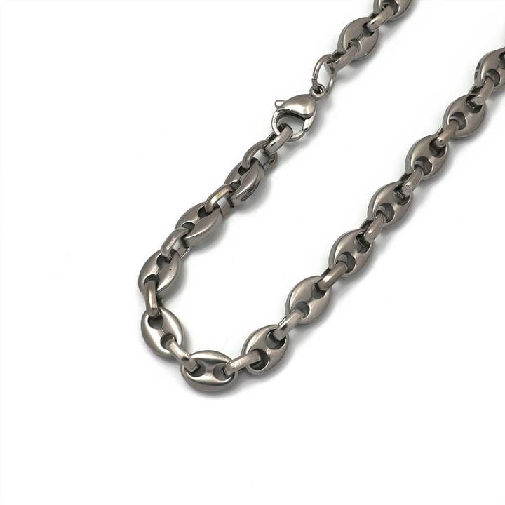 Simply Jewels - Wholesale Link & Chain Necklace - Gold or Silver Classic Stainless Steel Bold Mariner ✦ CN-0013 CN-00143