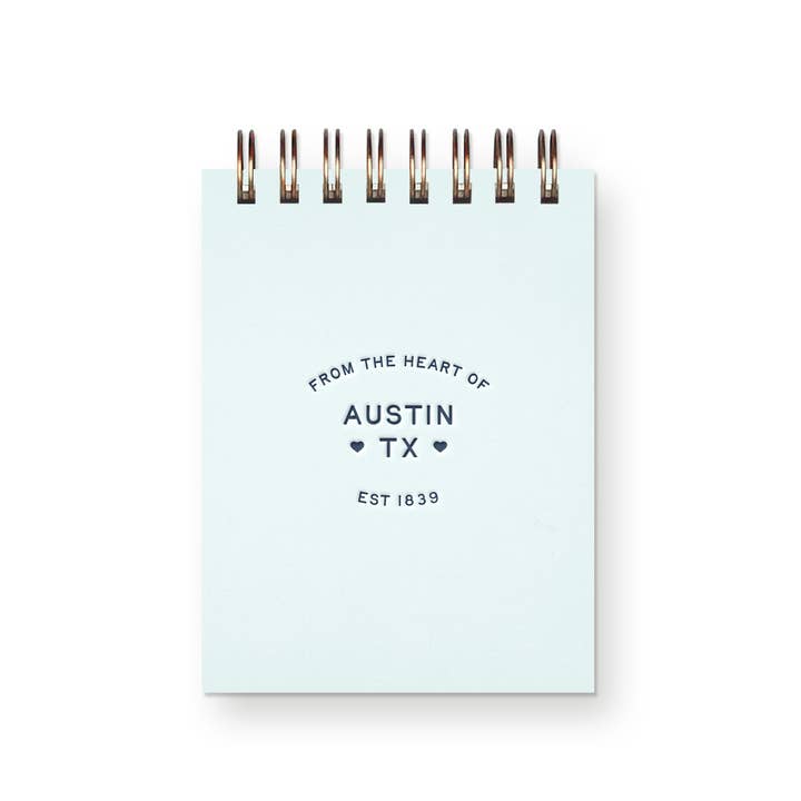 Carnet Mini Jotter Personnalisé City From The Heart pour la vente par Ruff House Print Shop