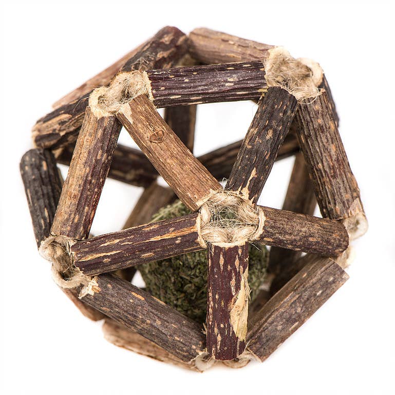 Natural Cat Toy - Wholesale Pet Toy - Cat - Silver Vine Handmade Catnip Exquisite Ball - 7cm Diameter0