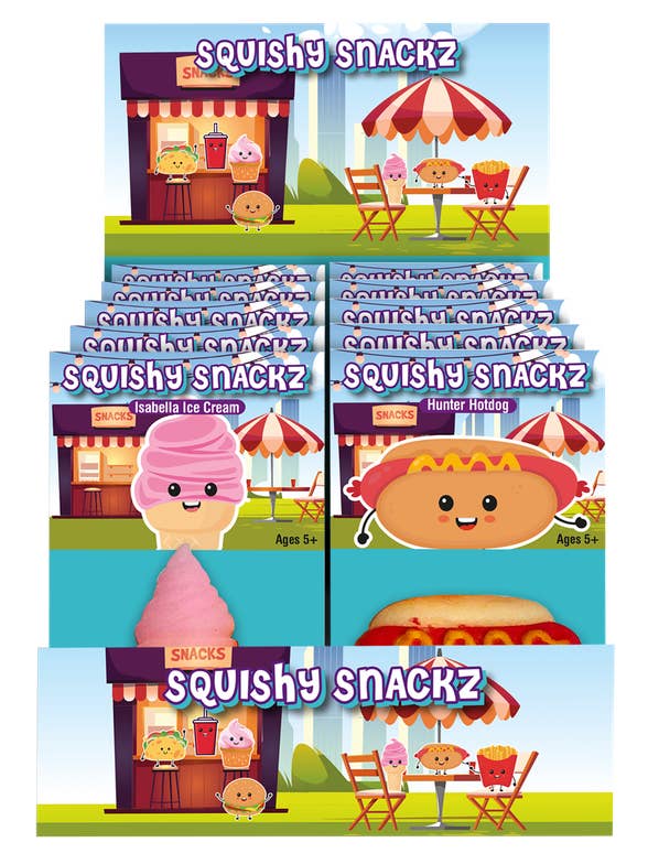 Zorbitz Squishy Snackz for wholesale by Zorbitz