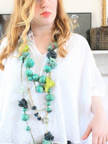 Haute-Couture Schmuck „Smaragdgrün“ für den Großhandel von AURE LI