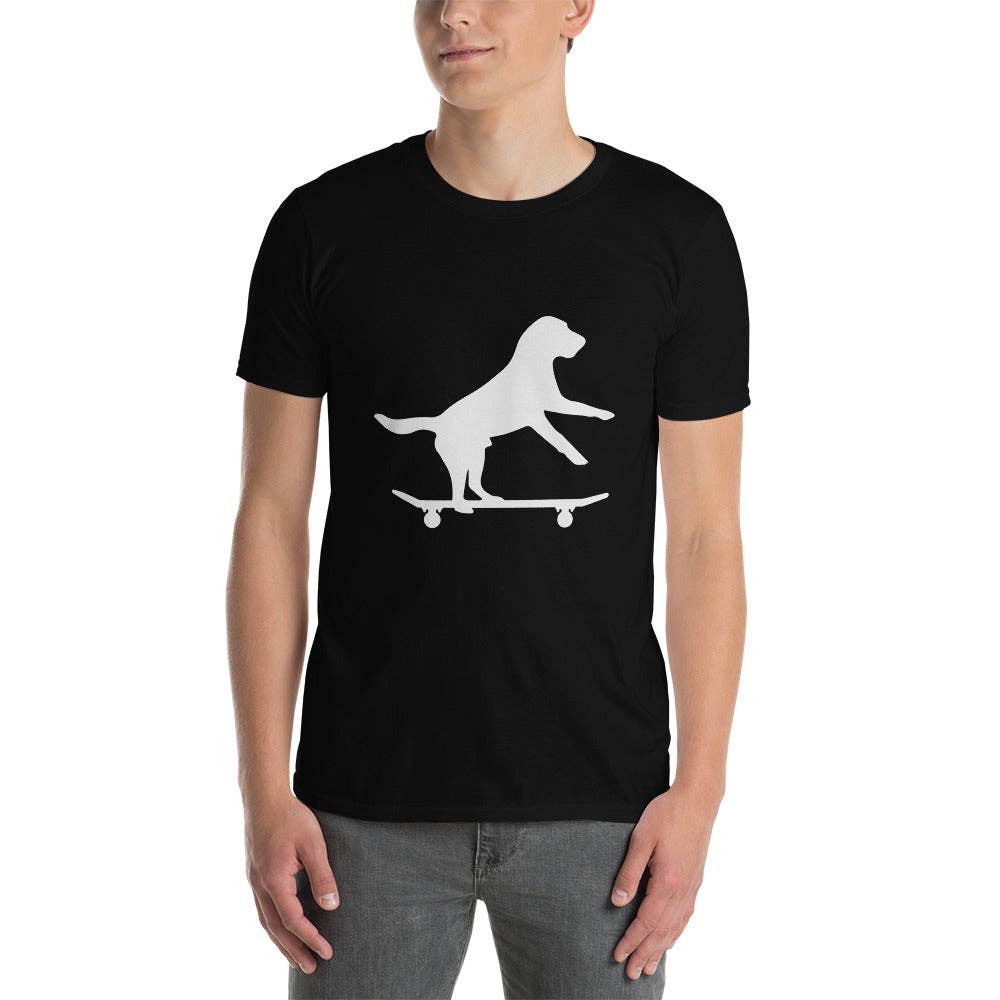 Souverista - Venta al por mayor Camiseta serigrafiada - Unisex - Camiseta unisex de patinaje para perros0