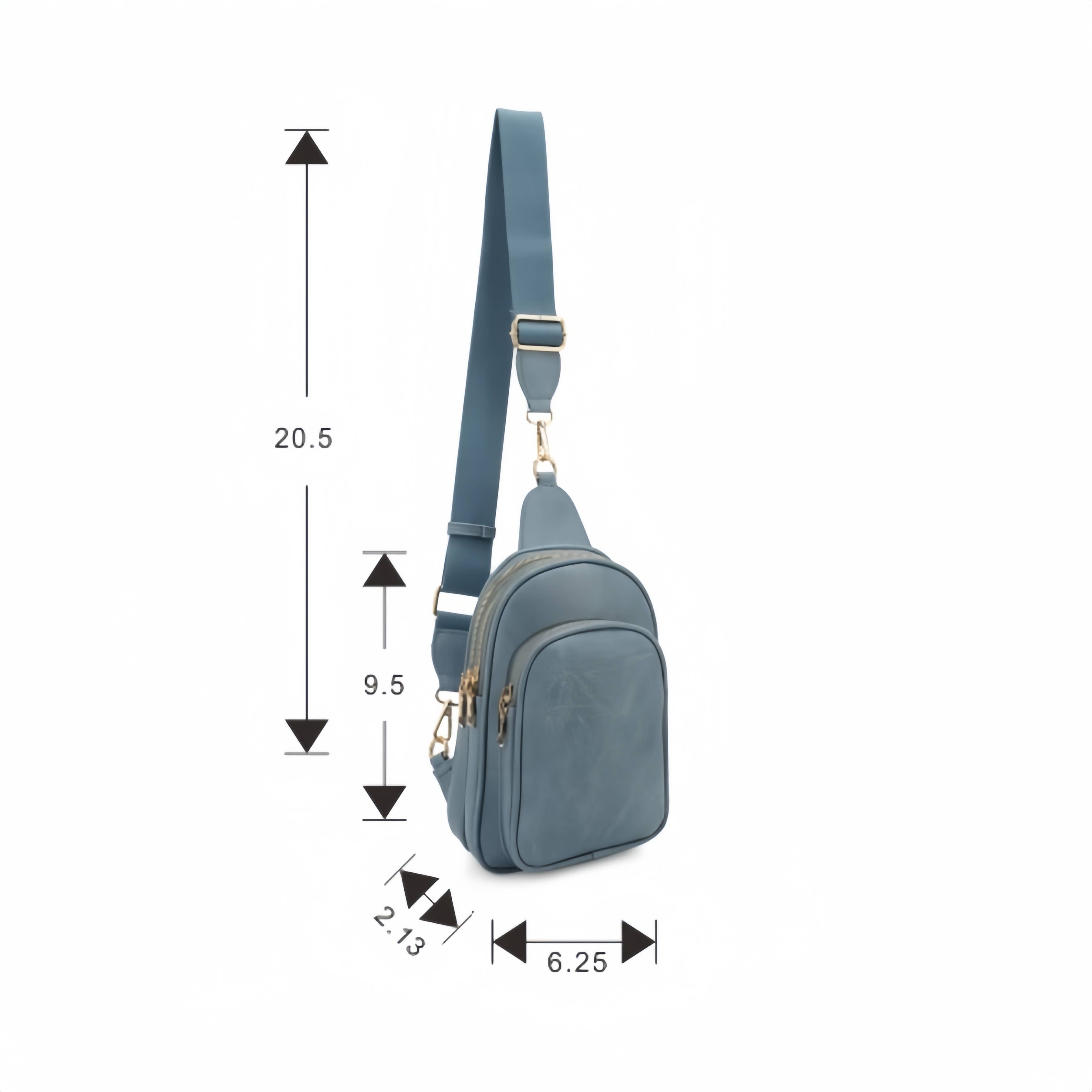 KAYLA+AVA - Vendita all'ingrosso Borsa a tracolla - Donna - Borsa a tracolla multiuso Gia in pelle vegana invecchiata12