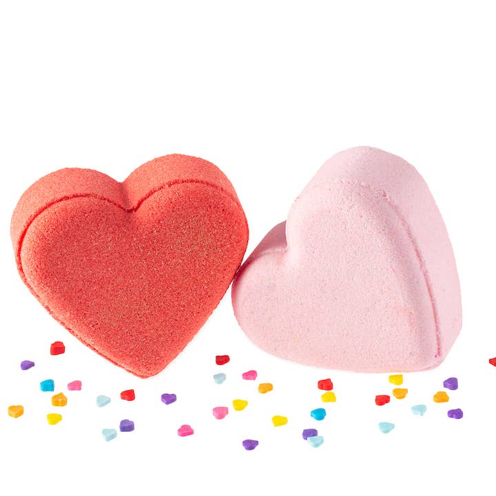 Confident Girls - Wholesale Bath Bomb/Fizz - Valentine's Day Heart Bath Bombs