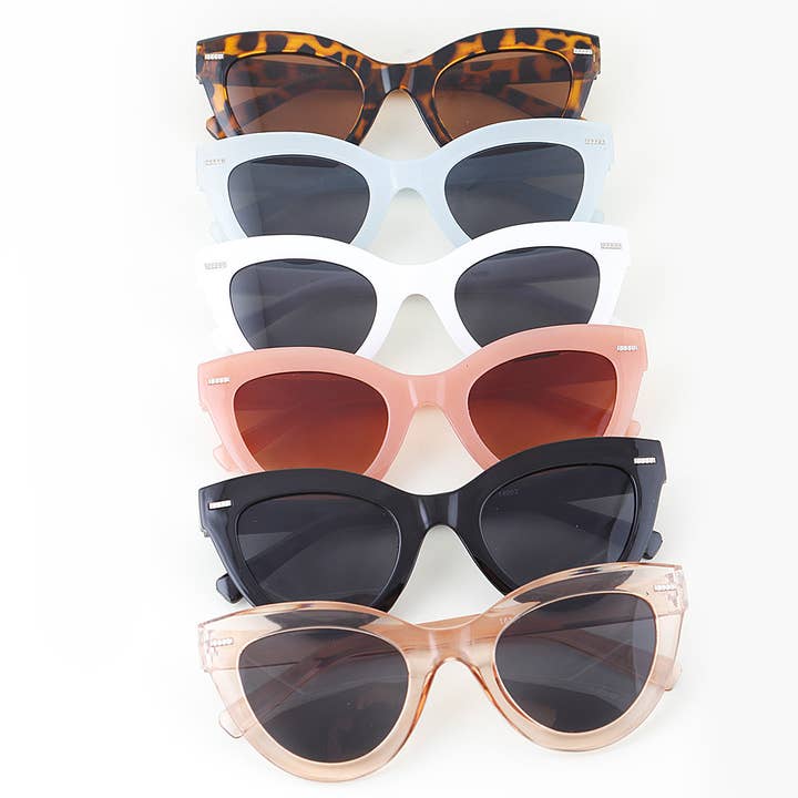 MIX Multi Minimal Cateye Sunglasses for wholesale on Faire